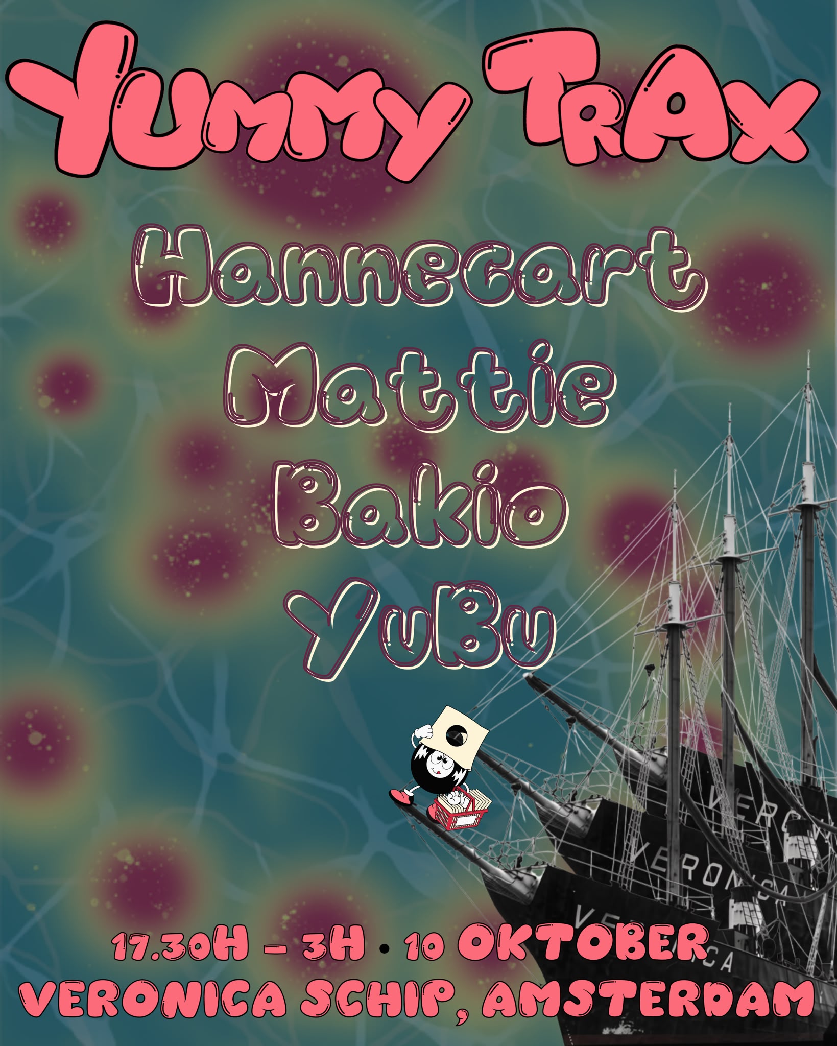 YUMMY TRAX – Het Veronica Schip – 10.10.2026